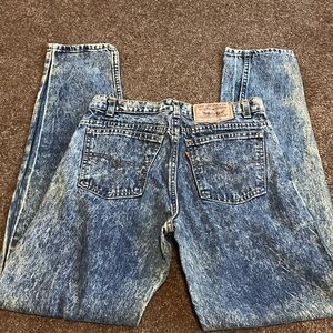 Vintage Levi's Distressed Blue Jeans